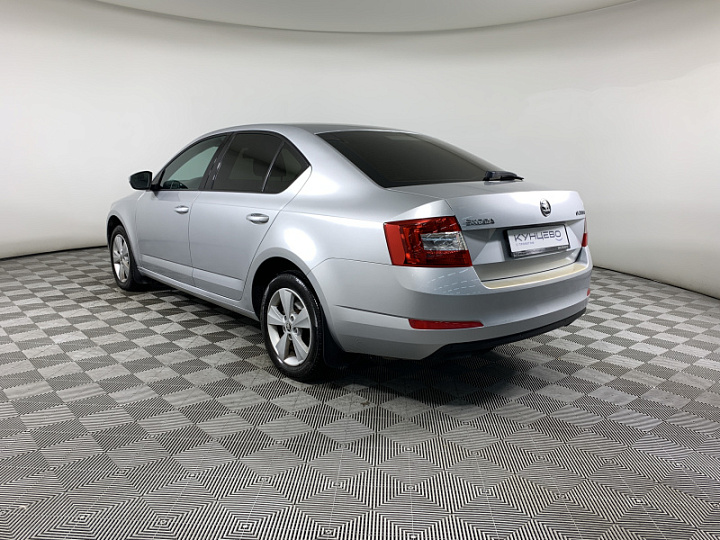 SKODA Octavia 1.8, 2014 года, Робот, Серебристый