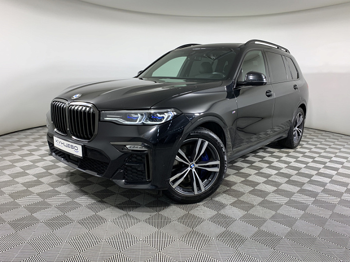 BMW X7 3, 2021 года, Автоматическая, ЧЕРНЫЙ