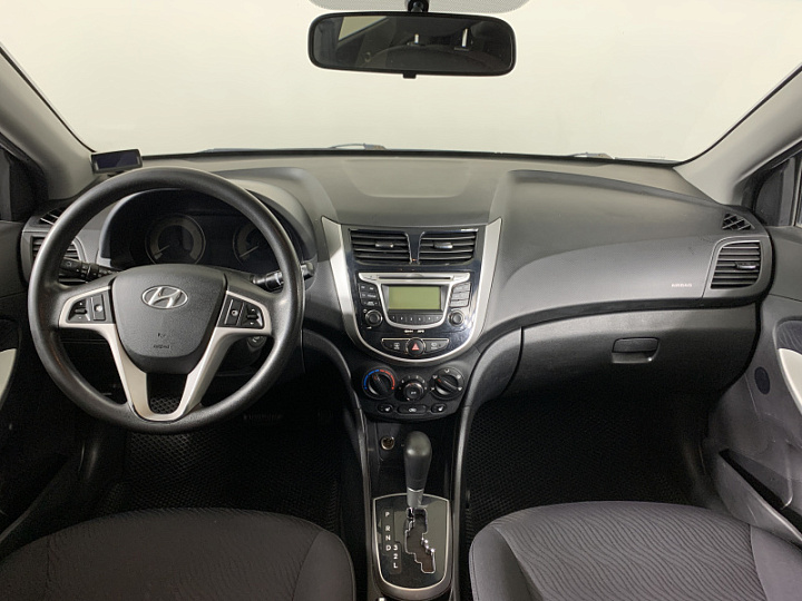 HYUNDAI Solaris 1.4, 2012 года, Автоматическая, ТЕМНО-СИНИЙ