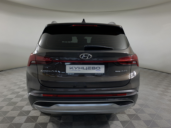 HYUNDAI Santa Fe 2.2, 2021 года, Робот, КОРИЧНЕВЫЙ
