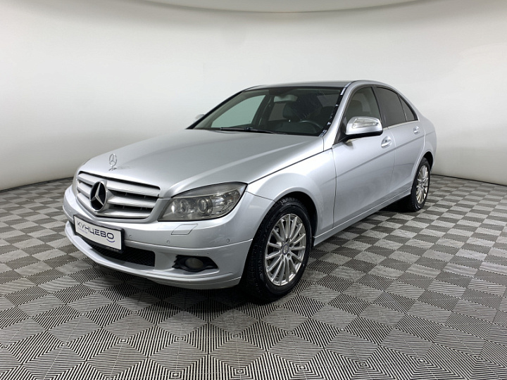 MERCEDES-BENZ C-Класс 200 1.8, 2008 года, Автоматическая, Серебристый