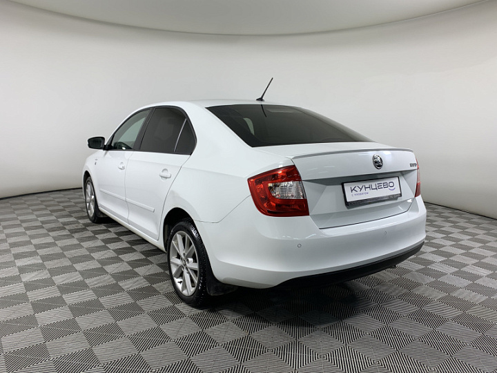 SKODA Rapid 1.4, 2015 года, Робот, БЕЛЫЙ