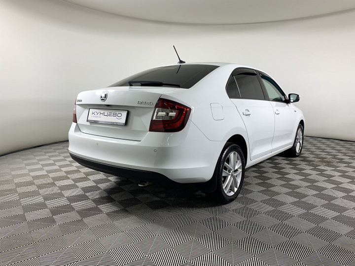 SKODA Rapid 1.4, 2019 года, Робот, БЕЛЫЙ