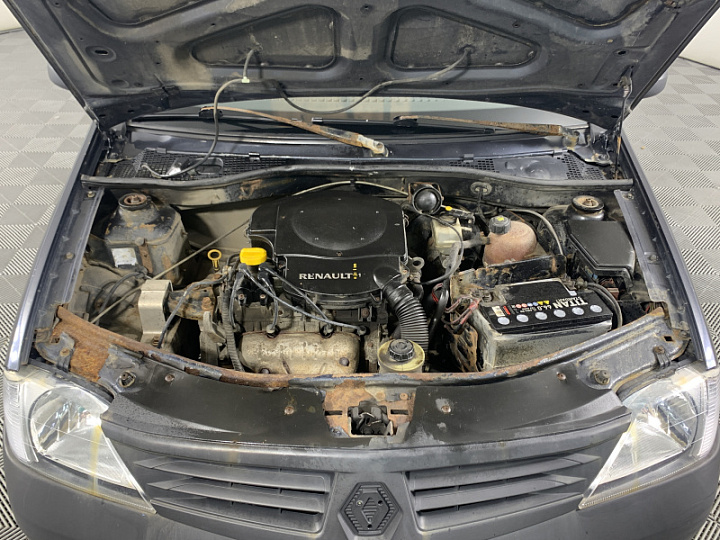 RENAULT Logan 1.4, 2009 года, Механика, ТЕМНО-СЕРЫЙ