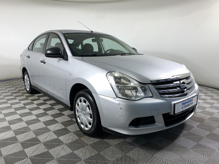 NISSAN Almera 1.6, 2015 года, Механика, Серебристый