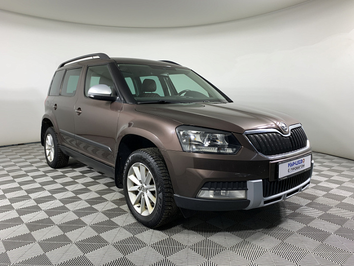 SKODA Yeti 1.6, 2014 года, Механика, КОРИЧНЕВЫЙ