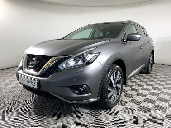 NISSAN Murano 3.5, 2017 года, Вариатор, СЕРЫЙ