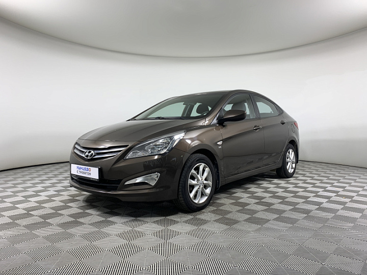 HYUNDAI Solaris 1.6, 2016 года, Автоматическая, КОРИЧНЕВЫЙ