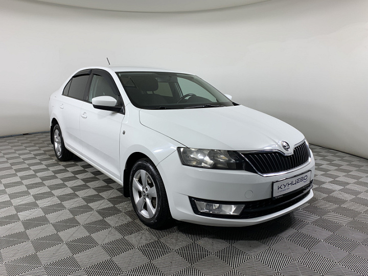 SKODA Rapid 1.6, 2015 года, Автоматическая, БЕЛЫЙ