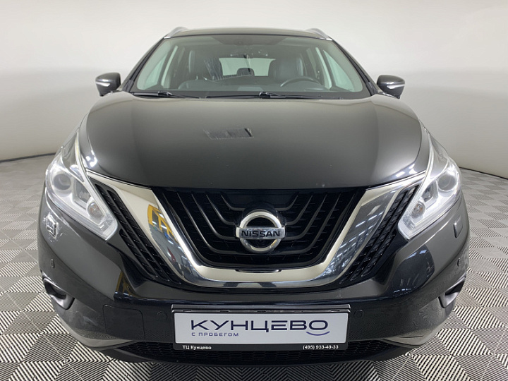 NISSAN Murano 3.5, 2017 года, Вариатор, ЧЕРНЫЙ
