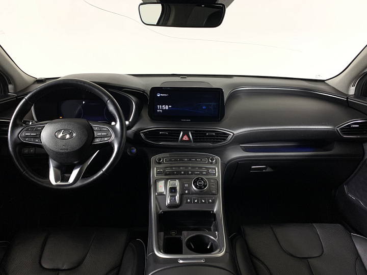 HYUNDAI Santa Fe 2.2, 2021 года, Робот, СЕРЫЙ