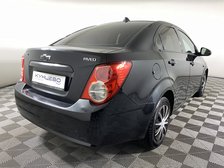 Chevrolet Aveo 1.6, 2012 года, Механика, Черный