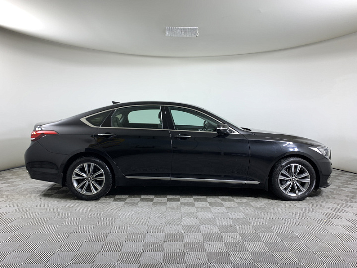 Genesis G80 2, 2018 года, Автоматическая, ЧЕРНЫЙ