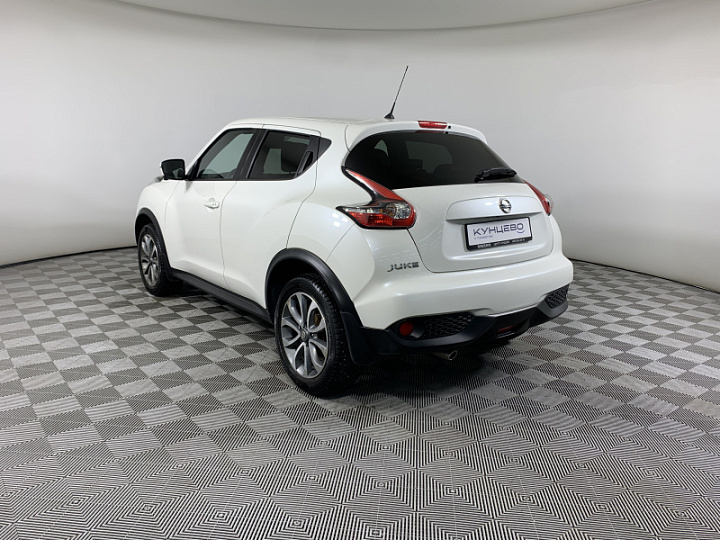 NISSAN Juke 1.6, 2017 года, Вариатор, БЕЛЫЙ