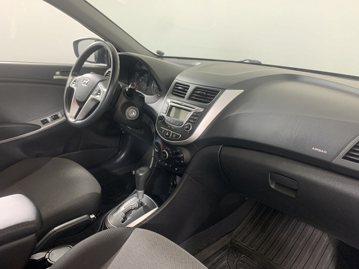 HYUNDAI Solaris 1.6, 2012 года, Автоматическая, ТЕМНО-СИНИЙ