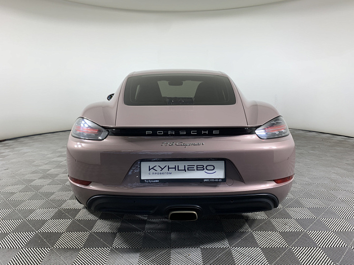 Porsche Cayman 2, 2022 года, Робот, Красный