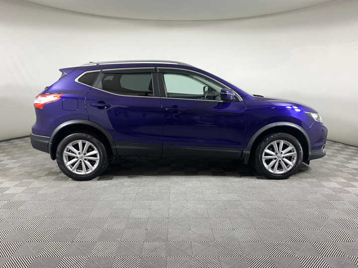 Nissan Qashqai 2, 2018 года, Вариатор, ТЕМНО-СИНИЙ