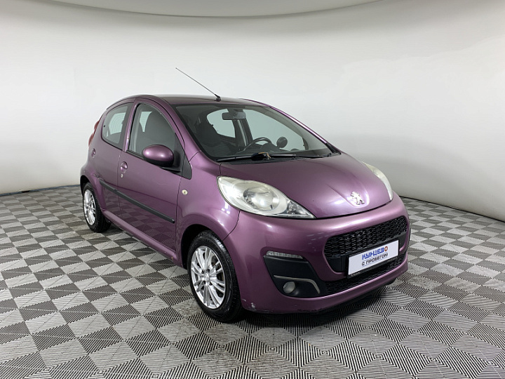 PEUGEOT 107 1, 2012 года, Робот, ФИОЛЕТОВЫЙ