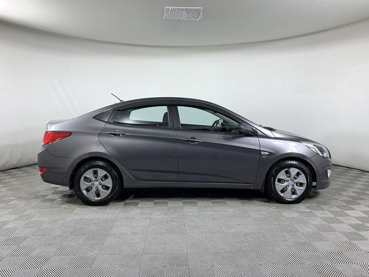 HYUNDAI Solaris 1.6, 2015 года, Автоматическая, ТЕМНО-СЕРЫЙ