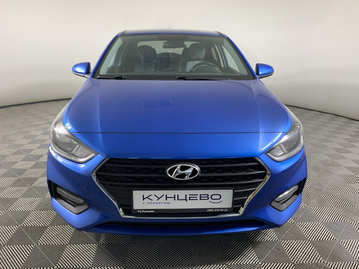 HYUNDAI Solaris 1.6, 2017 года, Автоматическая, СИНИЙ