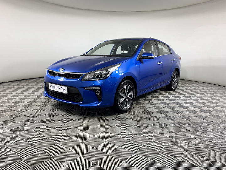 KIA Rio 1.6, 2019 года, Автоматическая, СИНИЙ