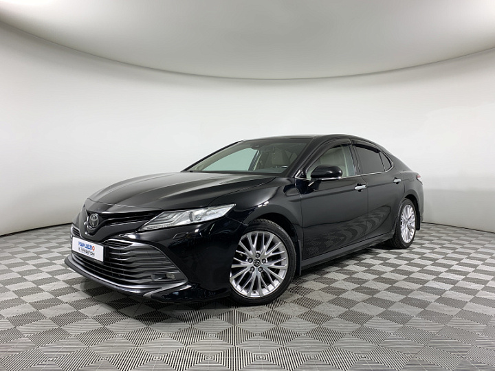 TOYOTA Camry 3.5, 2019 года, Автоматическая, Черный металлик