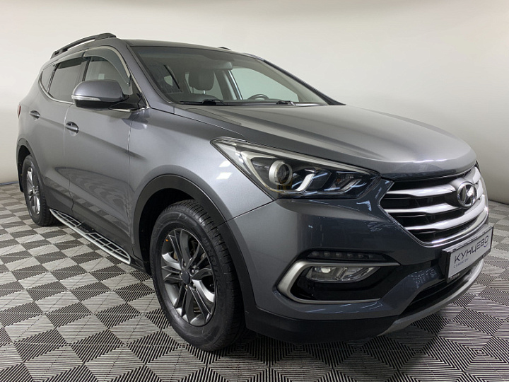 HYUNDAI Santa Fe 2.4, 2015 года, Автоматическая, СЕРЫЙ