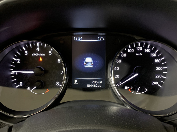 Nissan Qashqai 2, 2016 года, Вариатор, Черный