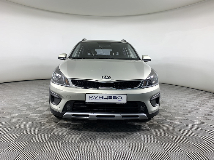 KIA Rio X-Line 1.4, 2020 года, Автоматическая, СЕРЫЙ