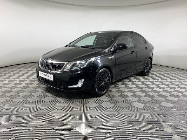 KIA Rio 1.6, 2011 года, Автоматическая, ЧЕРНЫЙ