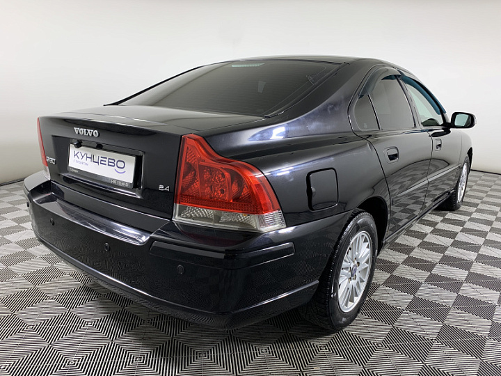 VOLVO S60 2.4, 2007 года, Автоматическая, ЧЕРНЫЙ