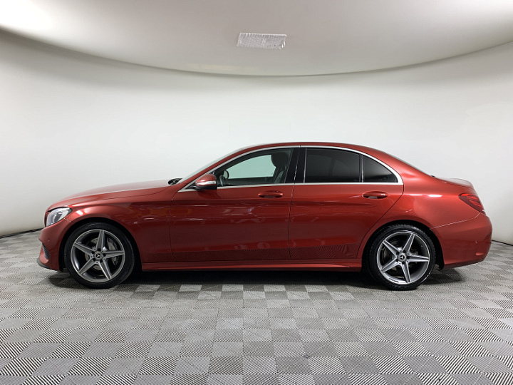 MERCEDES-BENZ C-Класс 180 1.6, 2015 года, Автоматическая, КРАСНЫЙ