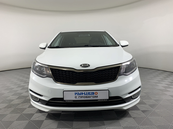 KIA Rio 1.6, 2015 года, Механика, БЕЛЫЙ