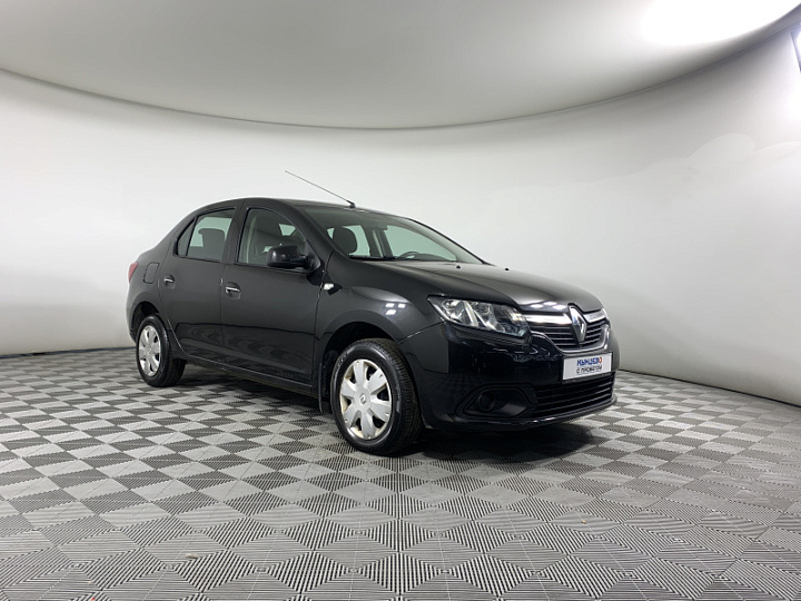 RENAULT Logan 1.6, 2017 года, Автоматическая, ЧЕРНЫЙ