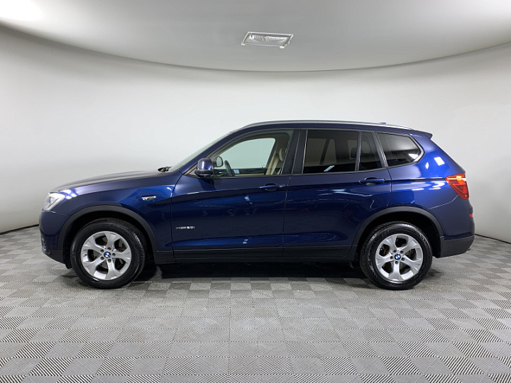 BMW X3 2, 2015 года, Автоматическая, СИНИЙ