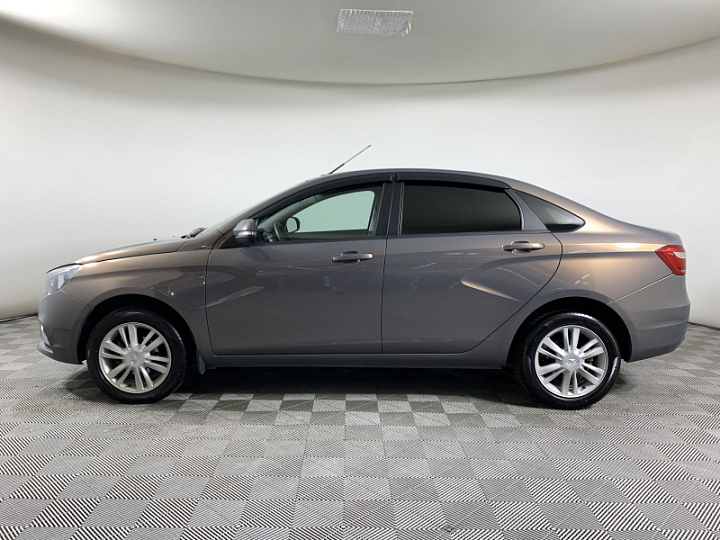 Lada Vesta 1.8, 2018 года, Робот, Серо-голубой