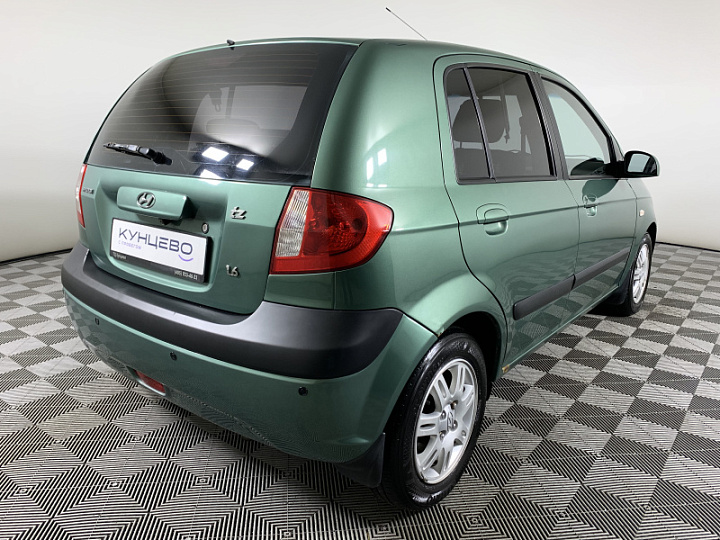 Hyundai Getz 1.6, 2006 года, Автоматическая, Зеленый