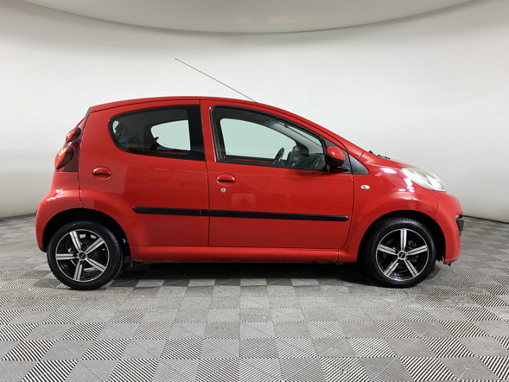 PEUGEOT 107 1, 2012 года, Робот, КРАСНЫЙ