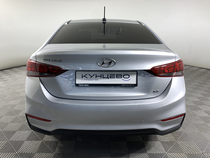 HYUNDAI Solaris 1.6, 2017 года, Автоматическая, Серебристый