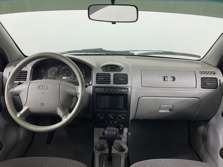 KIA Rio 1.5, 2004 года, Автоматическая, Серебристый