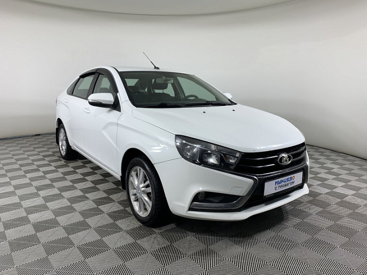 Lada Vesta 1.6, 2017 года, Механика, БЕЛЫЙ