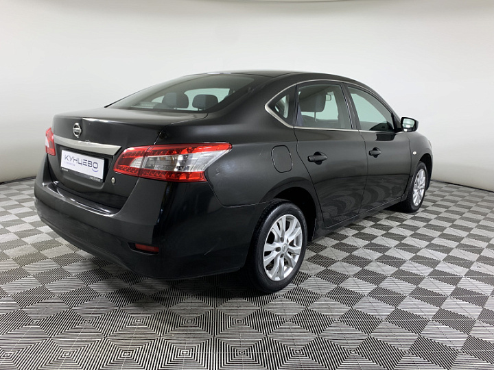 Nissan Sentra 1.6, 2014 года, Вариатор, Черный
