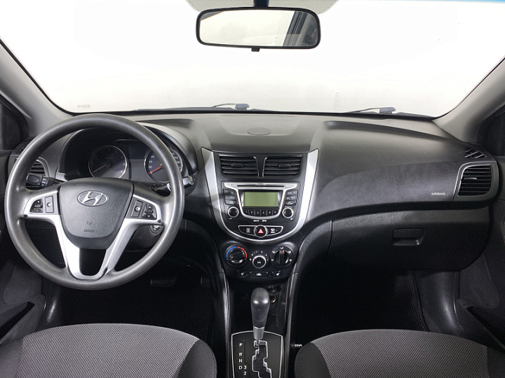 HYUNDAI Solaris 1.4, 2012 года, Автоматическая, ЧЕРНЫЙ
