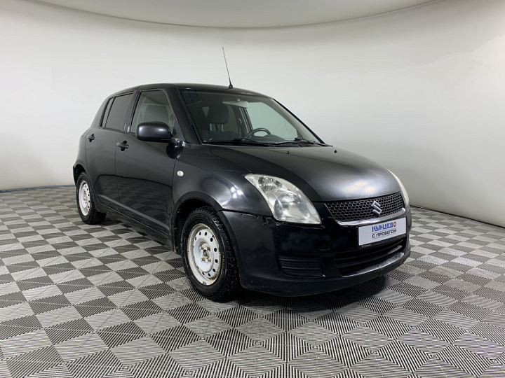 SUZUKI Swift 1.3, 2008 года, Механика, ЧЕРНЫЙ