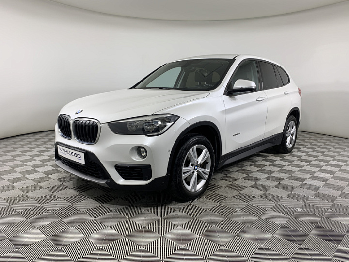 BMW X1 1.5, 2016 года, Автоматическая, БЕЛЫЙ