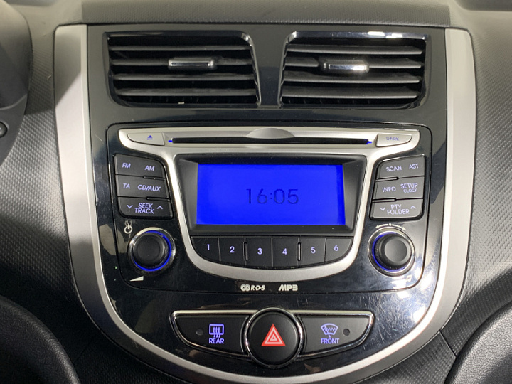 HYUNDAI Solaris 1.4, 2012 года, Автоматическая, ТЕМНО-СИНИЙ