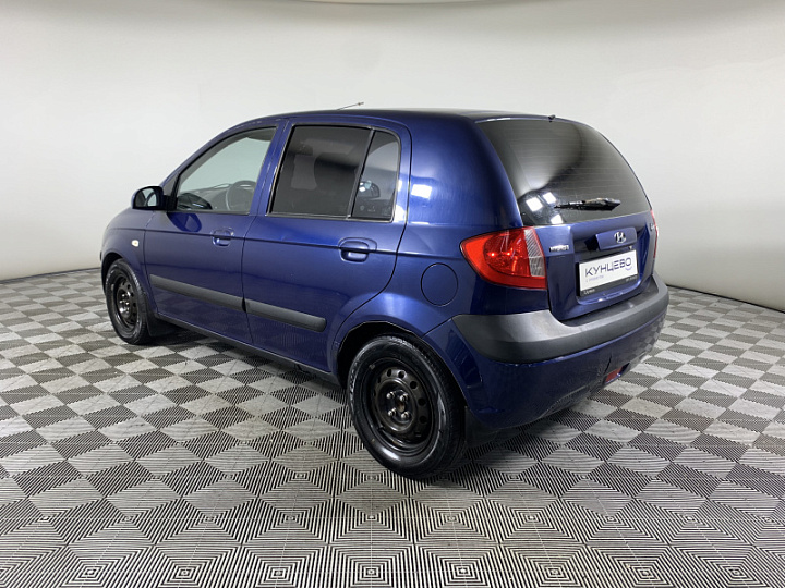 HYUNDAI Getz 1.4, 2008 года, Механика, СИНИЙ