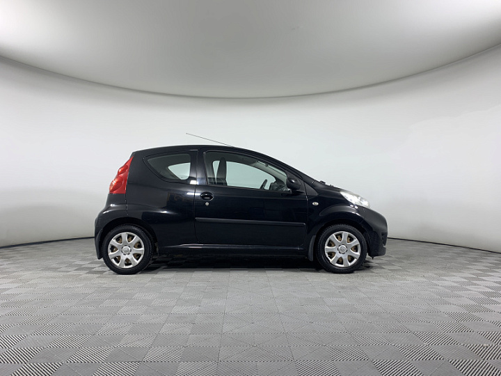 PEUGEOT 107 1, 2010 года, Робот, ЧЕРНЫЙ