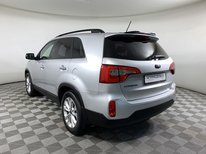 KIA Sorento 2.4, 2014 года, Автоматическая, Серебристый