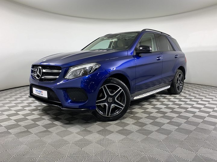 MERCEDES-BENZ GLE 3, 2017 года, Автоматическая, СИНИЙ